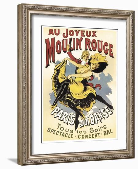 Au Joyeaux Moulinrouge-null-Framed Giclee Print