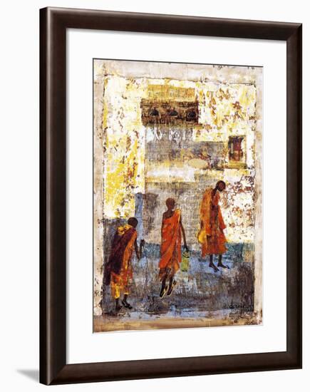 Au Laos-Charlotte Derain-Framed Art Print