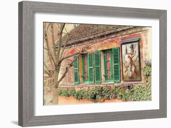 Au Lapin Agile II-Cora Niele-Framed Giclee Print