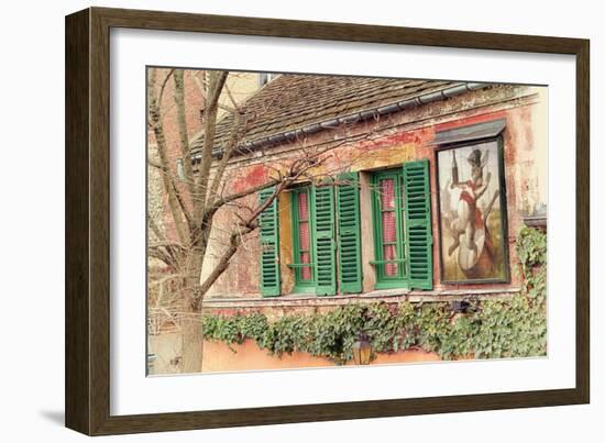 Au Lapin Agile II-Cora Niele-Framed Giclee Print