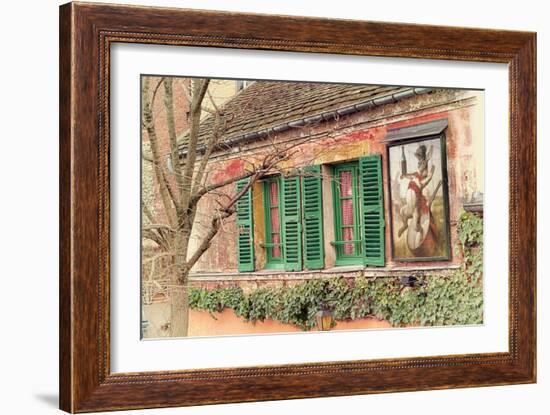 Au Lapin Agile II-Cora Niele-Framed Giclee Print