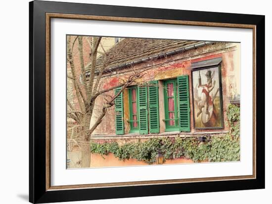 Au Lapin Agile II-Cora Niele-Framed Giclee Print