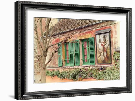 Au Lapin Agile II-Cora Niele-Framed Giclee Print