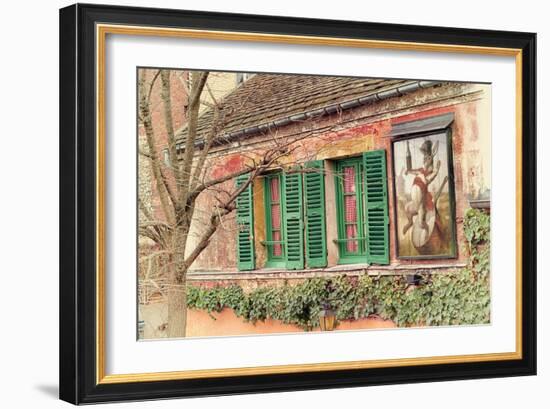 Au Lapin Agile II-Cora Niele-Framed Giclee Print