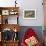 Au lit, dit aussi La femme au chat-Georges Lemmen-Framed Giclee Print displayed on a wall