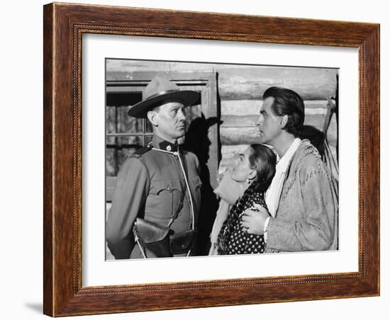 Au pays by la peur THE WILD NORTH, (aka THE BIG NORTH) by AdrewMarton with Wendell Corey, Cyd Chari-null-Framed Photo