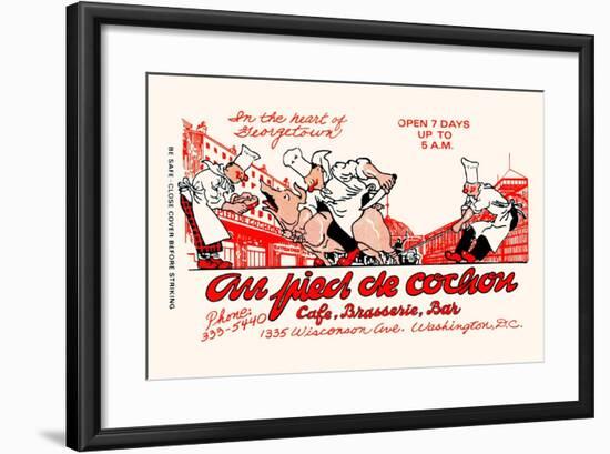 Au Pied De Cochon-Roussan-Framed Art Print