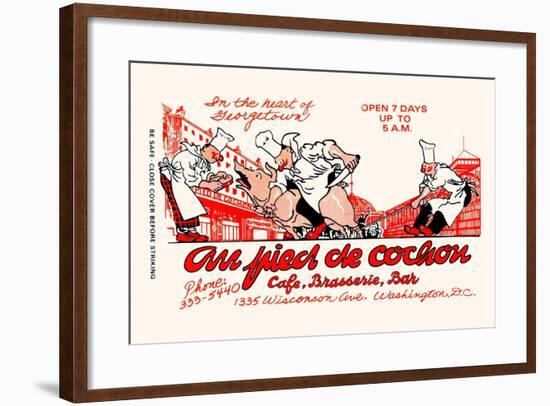 Au Pied De Cochon-Roussan-Framed Art Print