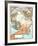 Au Quartier Latin-Alphonse Mucha-Framed Collectable Print