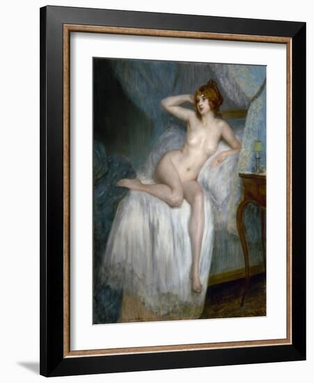 Au réveil-Pierre Carrier-belleuse-Framed Giclee Print