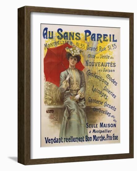 Au Sans Pareil-Charles Tichon-Framed Giclee Print