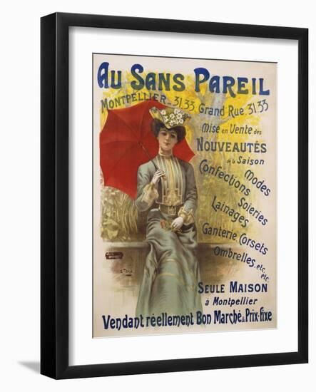 Au Sans Pareil-Charles Tichon-Framed Giclee Print