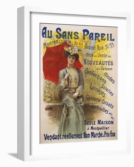 Au Sans Pareil-Charles Tichon-Framed Giclee Print