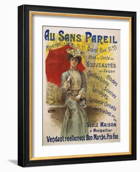 Au Sans Pareil-Charles Tichon-Framed Giclee Print