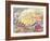 Au Temps D'Harmonie-Paul Signac-Framed Giclee Print