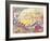 Au Temps D'Harmonie-Paul Signac-Framed Giclee Print