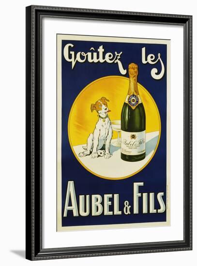 Aubel and Fils Poster-null-Framed Giclee Print