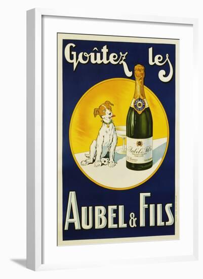 Aubel and Fils Poster-null-Framed Giclee Print