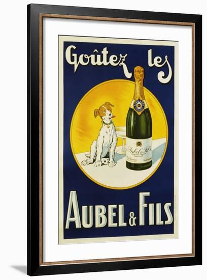 Aubel and Fils Poster-null-Framed Giclee Print