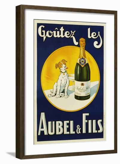 Aubel and Fils Poster-null-Framed Giclee Print