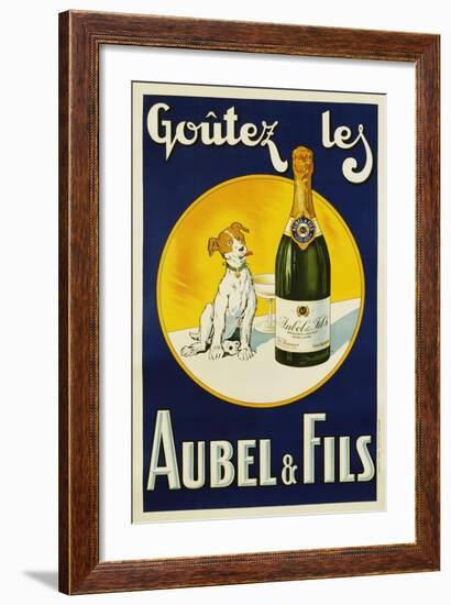 Aubel and Fils Poster-null-Framed Giclee Print