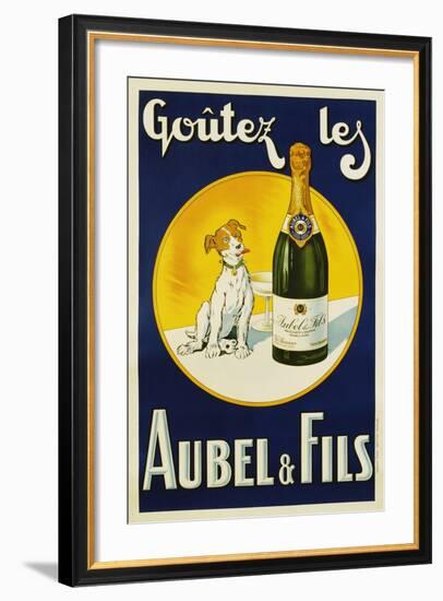 Aubel and Fils Poster-null-Framed Giclee Print