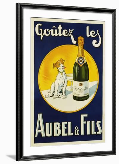 Aubel and Fils Poster-null-Framed Giclee Print