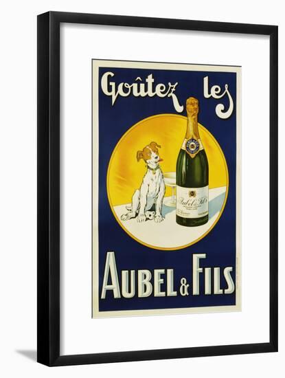 Aubel and Fils Poster-null-Framed Giclee Print