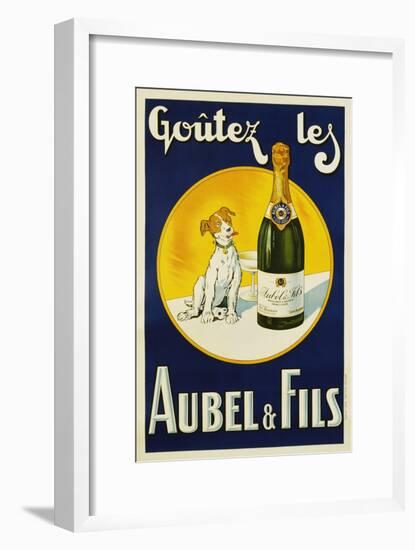 Aubel and Fils Poster-null-Framed Giclee Print