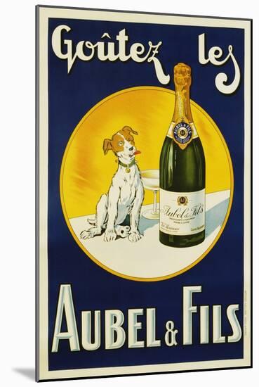 Aubel and Fils Poster-null-Mounted Giclee Print