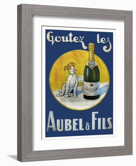 Aubel-Vintage Apple Collection-Framed Giclee Print