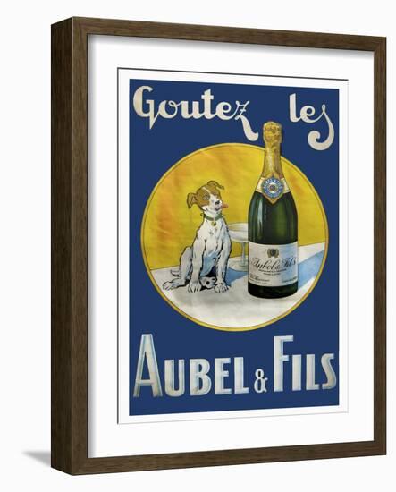 Aubel-Vintage Apple Collection-Framed Giclee Print