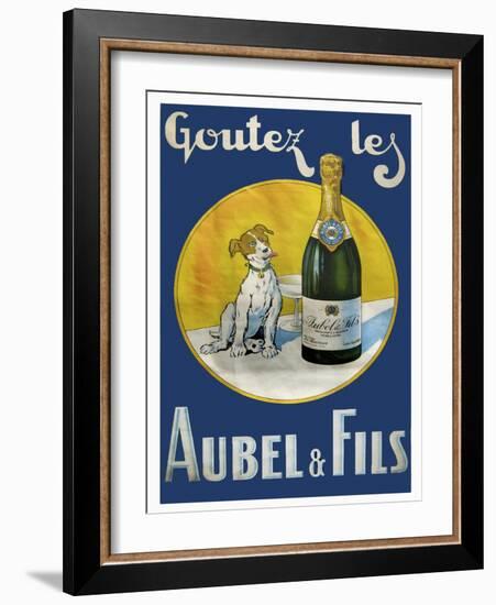 Aubel-Vintage Apple Collection-Framed Giclee Print