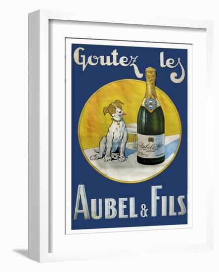 Aubel-Vintage Apple Collection-Framed Giclee Print