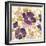 Aubergine Blossom 1-Edith Lentz-Framed Art Print