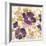 Aubergine Blossom 1-Edith Lentz-Framed Art Print