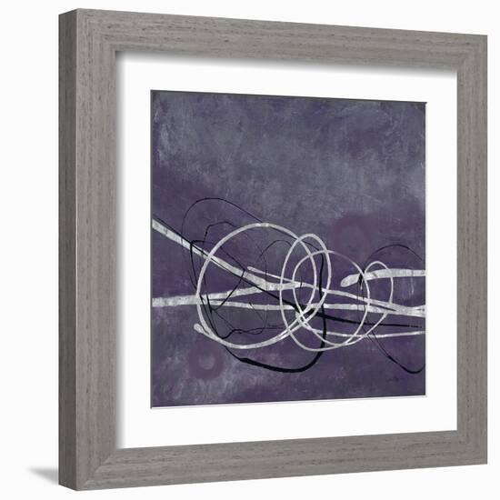 Aubergine Directions 1-Filippo Ioco-Framed Art Print