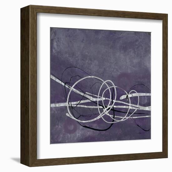 Aubergine Directions 1-Filippo Ioco-Framed Art Print