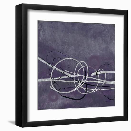 Aubergine Directions 1-Filippo Ioco-Framed Art Print