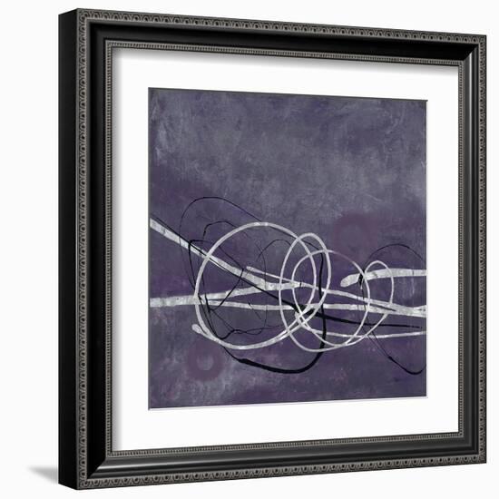 Aubergine Directions 1-Filippo Ioco-Framed Art Print