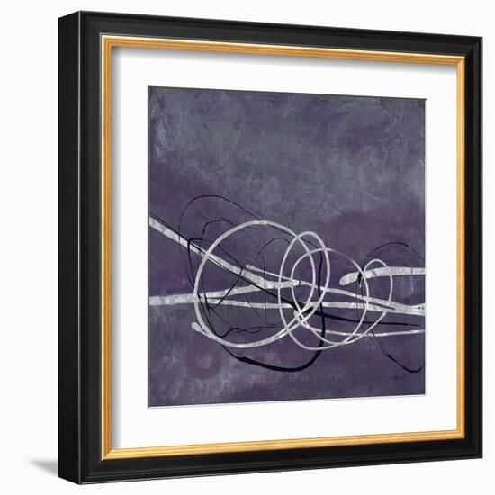 Aubergine Directions 1-Filippo Ioco-Framed Art Print