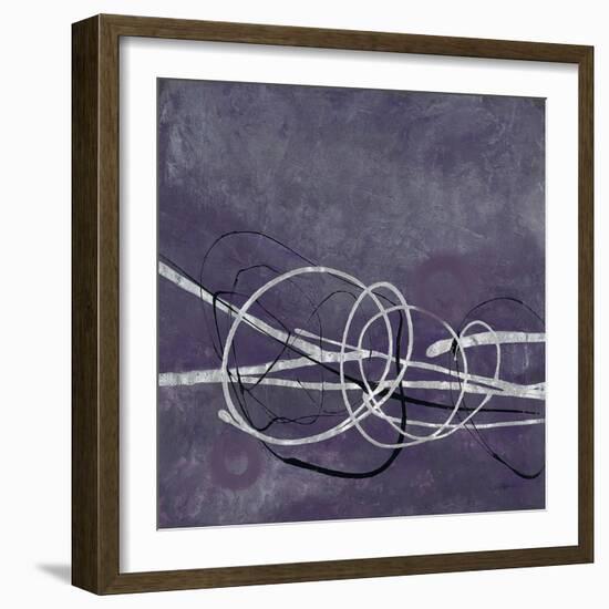 Aubergine Directions 1-Filippo Ioco-Framed Art Print