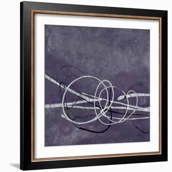 Aubergine Directions 1-Filippo Ioco-Framed Art Print