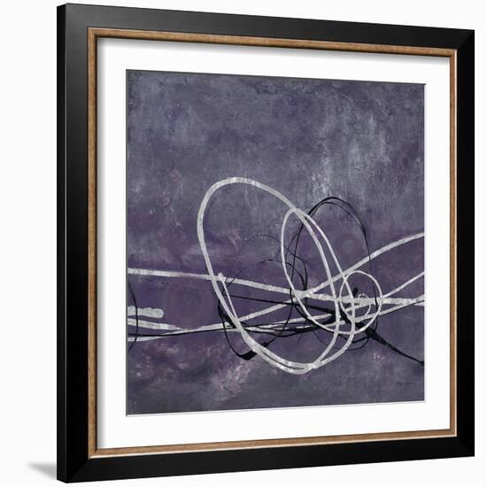 Aubergine Directions 2-Filippo Ioco-Framed Art Print