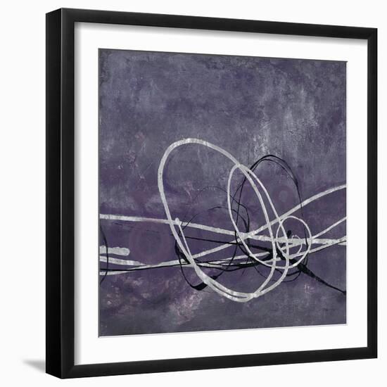 Aubergine Directions 2-Filippo Ioco-Framed Art Print