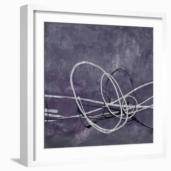 Aubergine Directions 2-Filippo Ioco-Framed Art Print