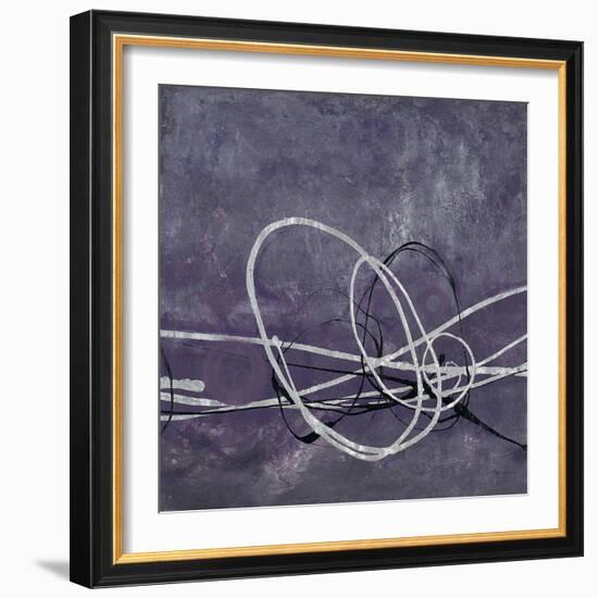 Aubergine Directions 2-Filippo Ioco-Framed Art Print