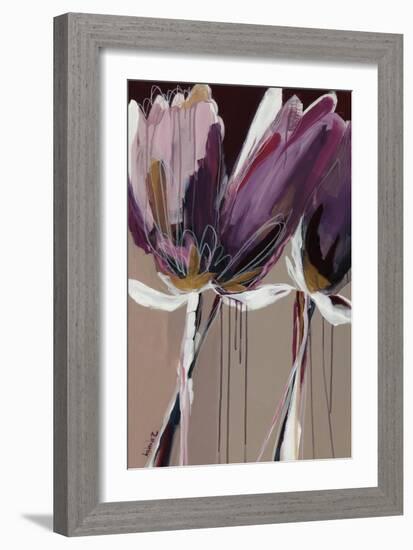 Aubergine Splendor II-Angela Maritz-Framed Art Print