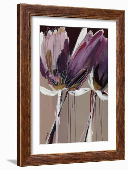 Aubergine Splendor II-Angela Maritz-Framed Art Print