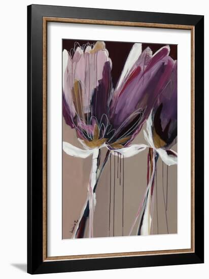 Aubergine Splendor II-Angela Maritz-Framed Art Print